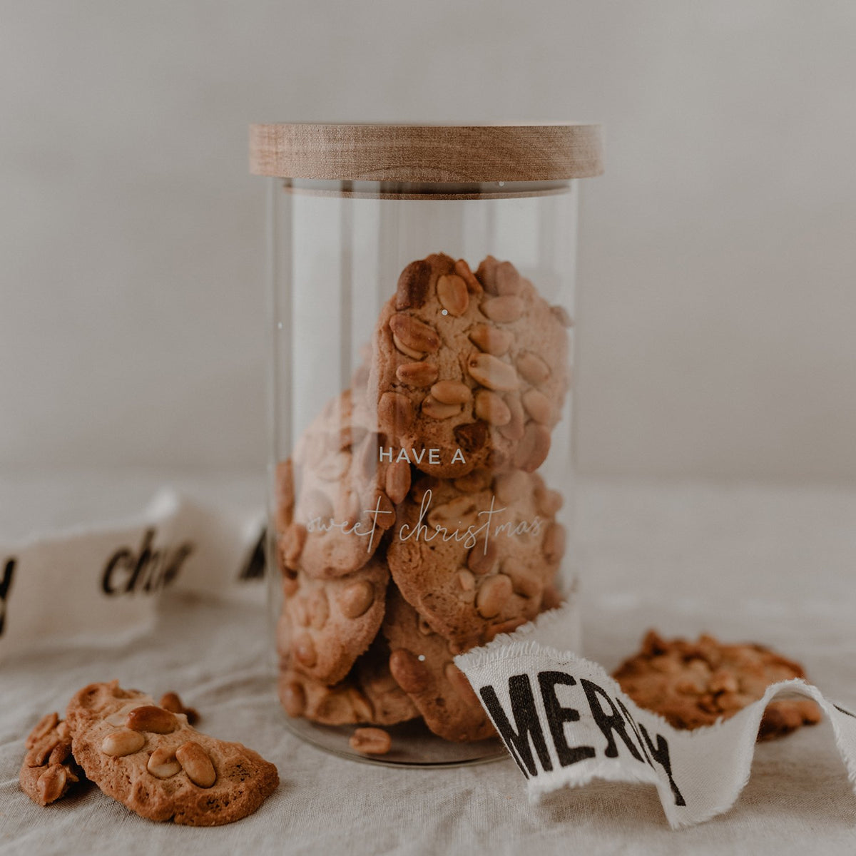 Barattolo Sweet Christmas 19 cm