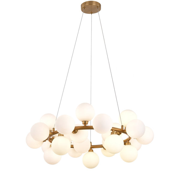 Lampadario Elite White Gold