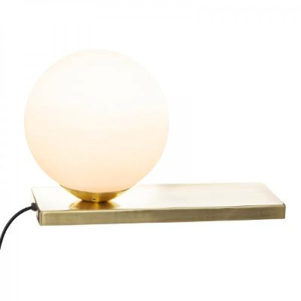 Lampada da tavolo palla dris d15cm, oro